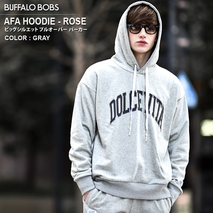 ys\zAFA HOODIE-ROSE(AFA t[fB[-[Y) rbOVGbg vI[o[ p[J[  BUFFALO BOBS obt@[{uY