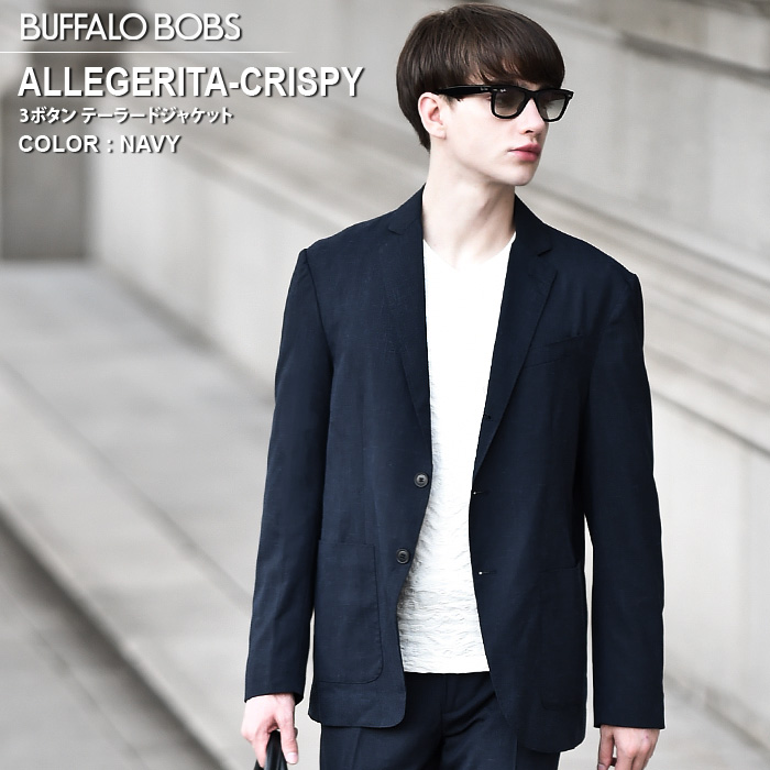 BUFFALOBOBS【美品】バッファローボブズ　メンズ　セットアップ　スーツ　Mサイズ　ブラック