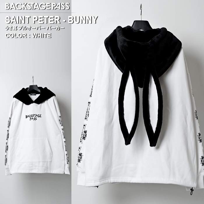 SAINT PETER-BUNNY(Zgs[^[-oj[) rbOVGbg vI[o[ p[J[ BACKSTAGE PASS obNXe[WpX