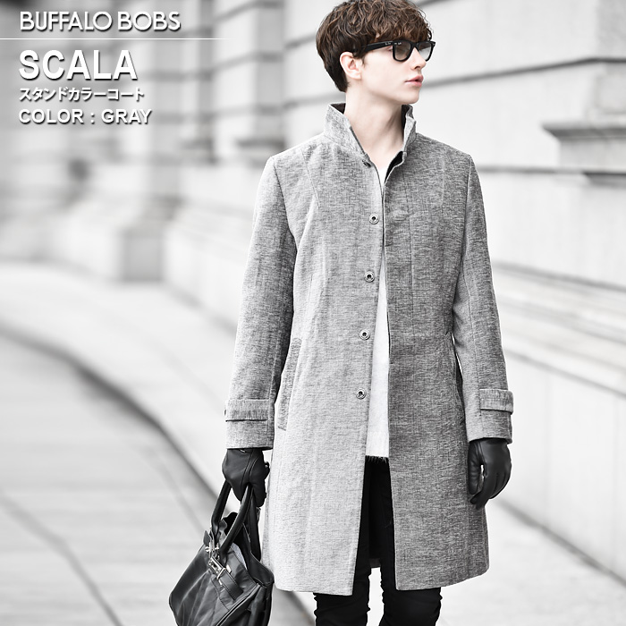 SCALA(スカラ)スタンドカラー コート BUFFALO BOBS バッファローボブズ SCALA(スカラ)スタンドカラー コート BUFFALO BOBS バッファローボブズ