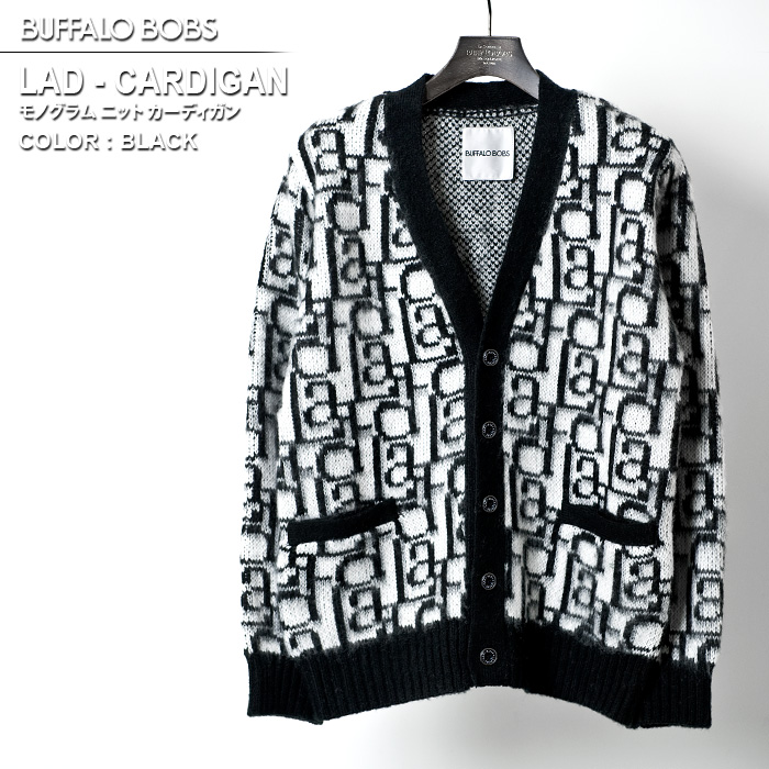 ys\|Cg10{zy10{̓ח\zLAD-CARDIGAN(bh-J[fBK)mO jbg J[fBK  BUFFALO BOBS obt@[{uY