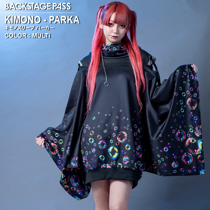 KIMONO-PARKA(Lm p[J[) LmX[u vI[o[p[J[ BACKSTAGE PASS obNXe[WpX