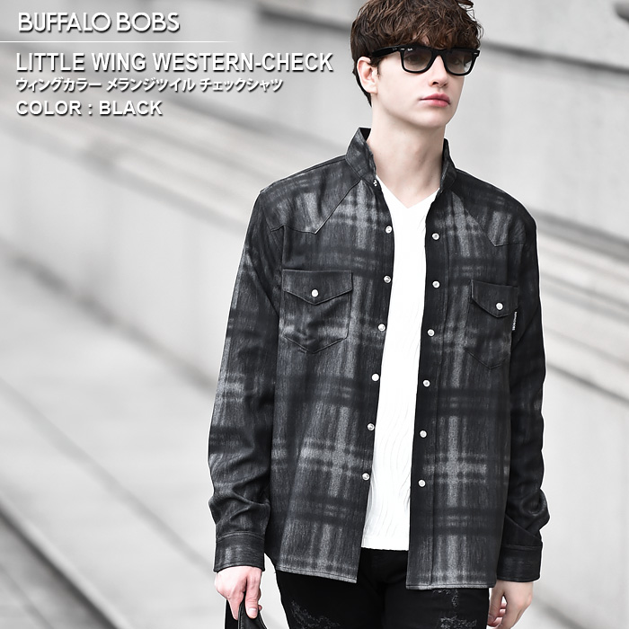 ys\|Cg10{zy9{̓ח\zLITTLE WING WESTERN-CHECK(gEBOEFX^ `FbN)gEBOJ[ WcC `FbNVc BUFFALOBOBS obt@[{uY
