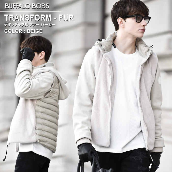 ys\|Cg10{zy11{̓ח\zTRANSFORM-FUR(gXtH[ t@[)f^b`u 3WAY tFCNt@[p[J[ BUFFALO BOBS(obt@[{uY)
