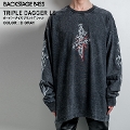 TRIPLE DAGGER LS(gv_K[ LSjrbOVGbg N[lbN vg T BACKSTAGE PASS obNXe[WpX obt@[{uY