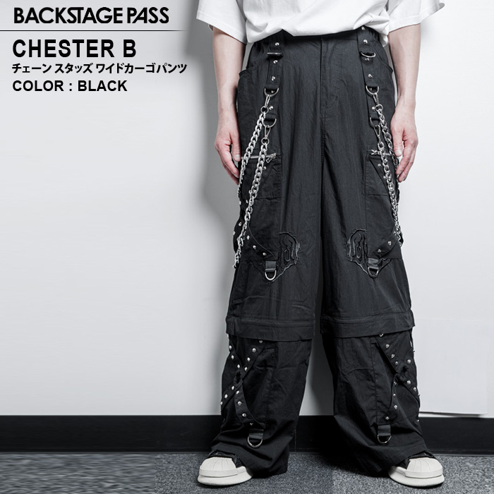 CHESTER Bi`FX^[ r[)`F[tX^bY Ch J[Spc BACKSTAGEPASS obNXe[WpX