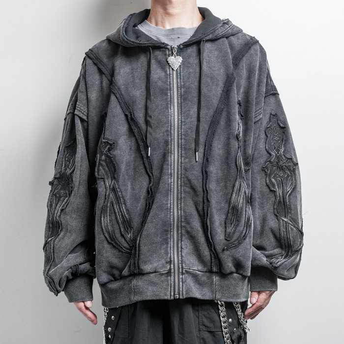 yo[YlʉizTRIPLE DAGGER HOODIE(gv _K[ t[fB[)rbOVGbg WbvAbv p[J[ BACKSTAGE PASS obNXe[WpX