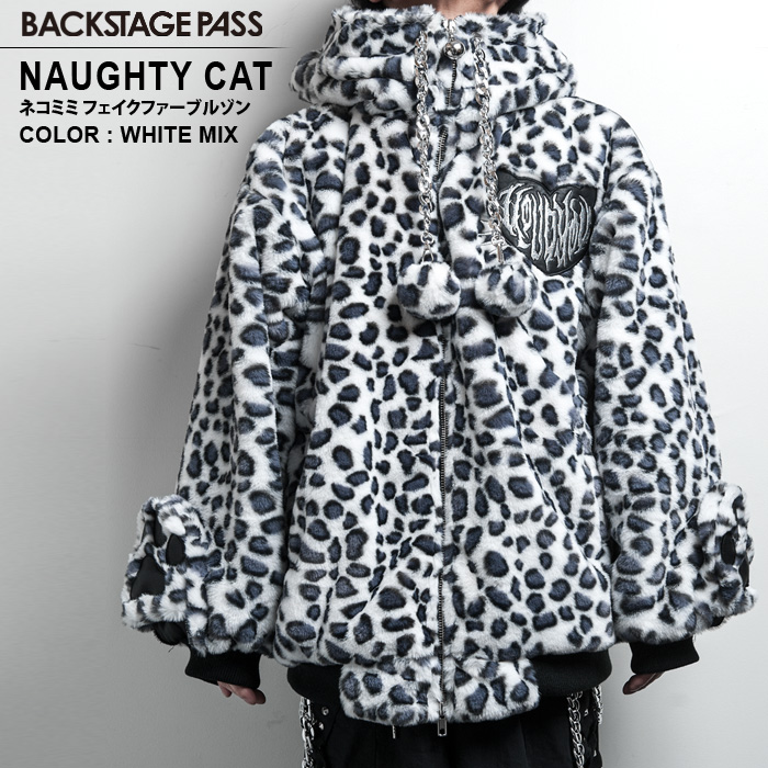 NAUGHTY CAT(m[eB[ Lbg)I[o[TCY lR t@[ u]/p[J[ BACKSTAGE PASS obNXe[WpX BUFFALO BOBS(obt@[{uY)