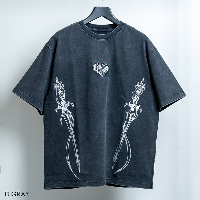 TRIPLE DAGGER (�g���v���_�K�[�j�r�b�O�V���G�b�g �N���[�l�b�N �v�����gT BACKSTAGE PASS �o�b�N�X�e�[�W�p�X